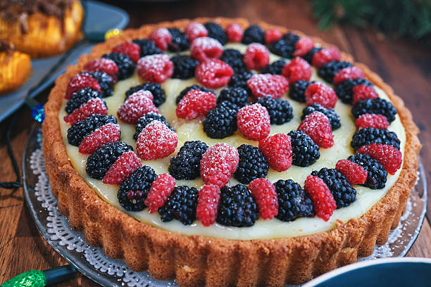 Fresh Baked Berry Pie for Holidays