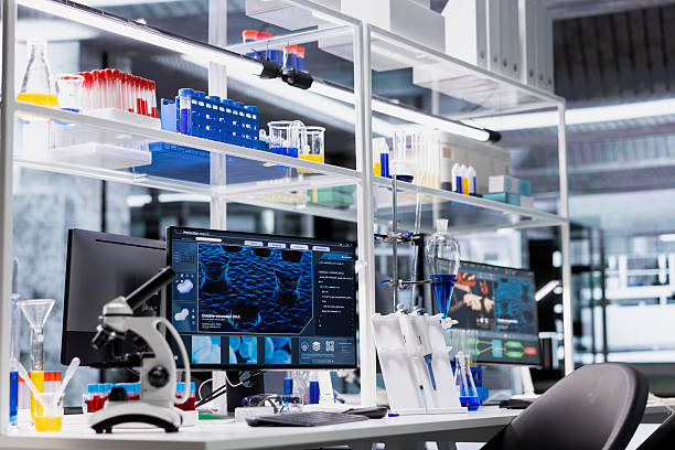 istock Scientific gear in research facility used for complex experiments 2241458915