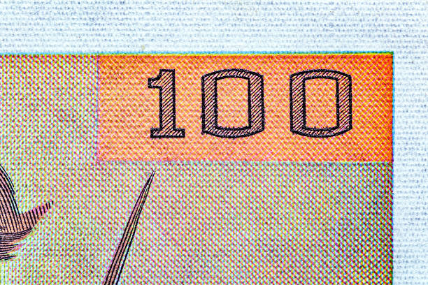 istock France 100 Francs 1990.ortrait Ferdinand Victor Eugene Delacroix, French Romantic painter born in Saint Maurice, Val-de-Marne in 1798.World money collection.Bonistics. 2241468043