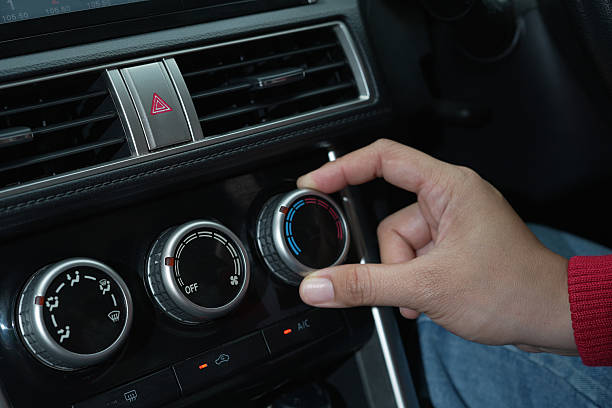 istock car air conditioner is not cool due to a refrigerant leak. 2241498841