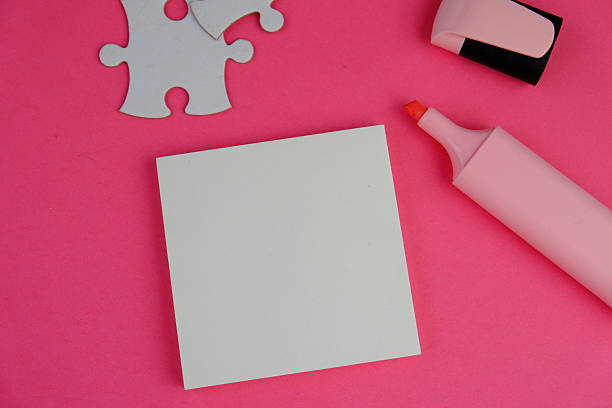 istock blank memo pad next to school tools with no word as a template for text space concept. business and education concept 2241501219
