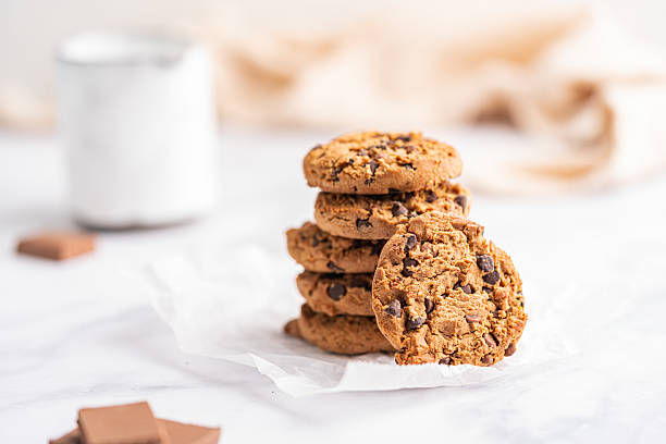 istock Golden chocolate chip cookies 2241509613