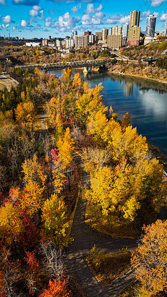 istock Edmonton River Valley and Downtown in Autumn 2241512422
