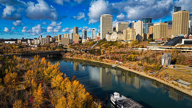 istock Downtown Edmonton Skyline and River Aerial 2241512425