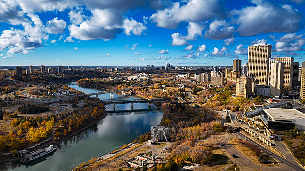 istock Edmonton River Valley in Autumn Season 2241512428