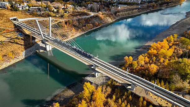 istock Bridge and River in Autumn Edmonton 2241512437