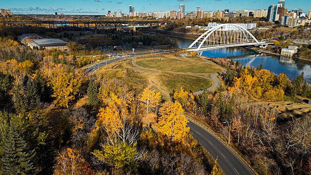 istock Walterdale Bridge and River Valley Park 2241512481