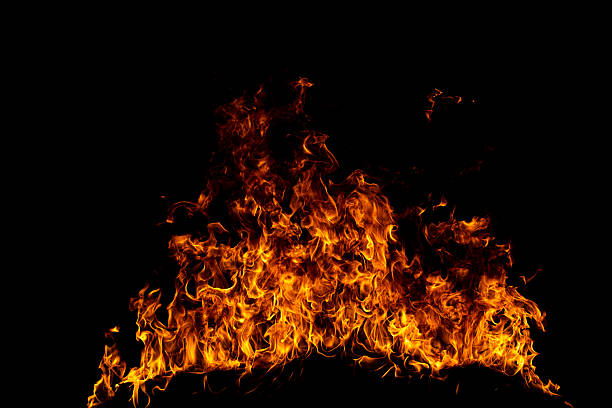 istock Fire flame texture for banner background. Burn abstract lights. Burning big flame. Blaze flames overlay background. 2241518268