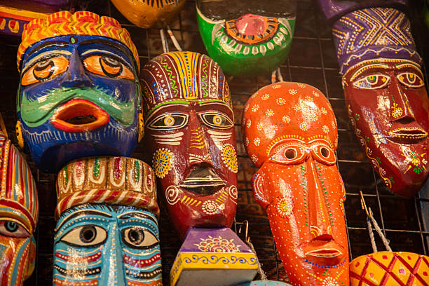 istock Vintage Decorative Masks 2241529925