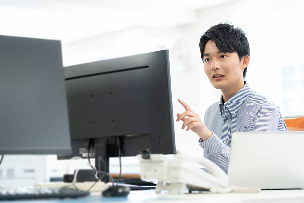 istock businessman working in the office 2241535541