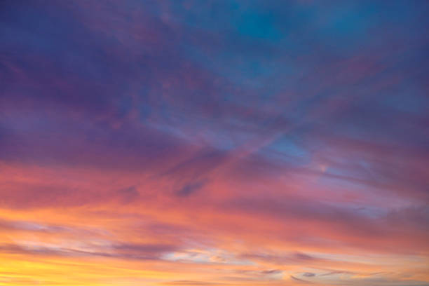 istock The sky and its colors during sunset. 2241542684