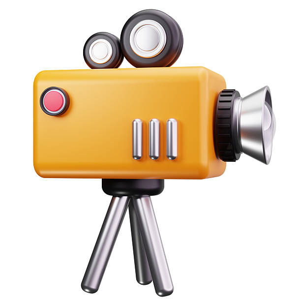 istock Vintage Film Camera 3D 2241544413