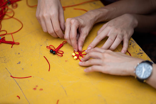 Handcraft concept. Chinese new year.