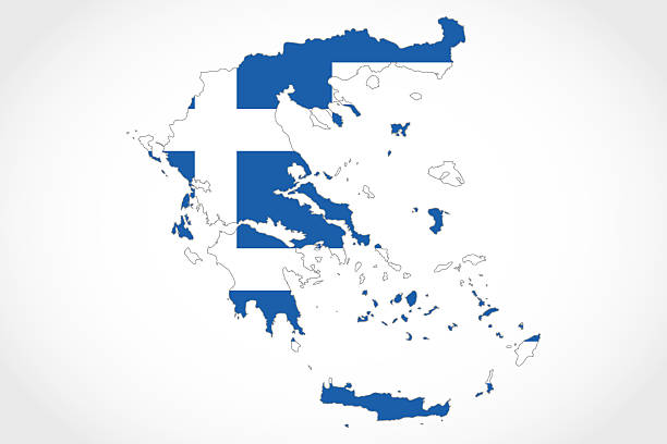 istock Vector artwork of detailed outline map of GREECE 2241562008