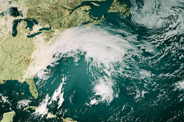 istock Northeaster 20251012 Cloud Map US East Coast 3D Render Color 2241562532