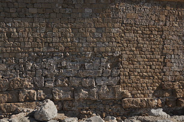 Tuzigoot National Monument pueblo ruin stone walls.