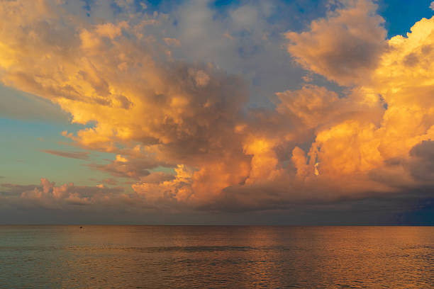 Sunrise over the Mediterranean Sea