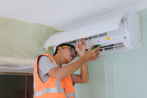 istock Professional technician servicing and repairing home appliances and fixtures 2241573537