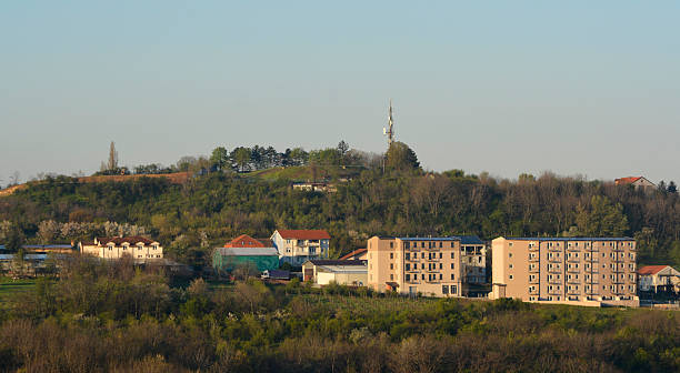 istock telecommunication facility on a top of a hill 2241579250