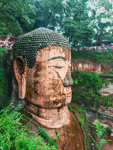 istock Leshan Giant Buddha in Sichuan, China 2241604795