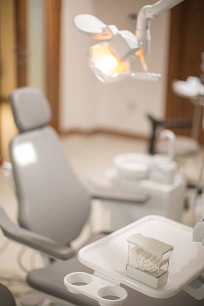 istock Modern dental clinic interior with clean design 2241604908