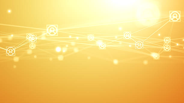 istock 4K Social networking service concept. Communication network. 4K stock video 2241611433