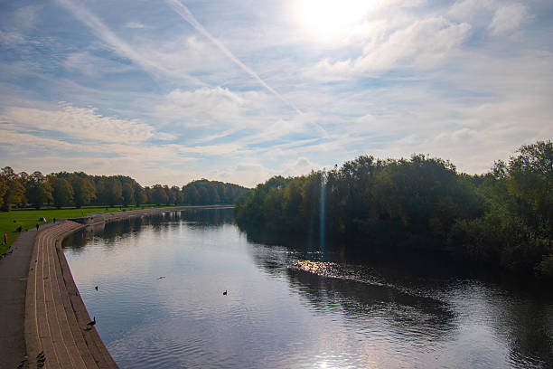 istock A view of the river Trent from a bridge. 2241611946