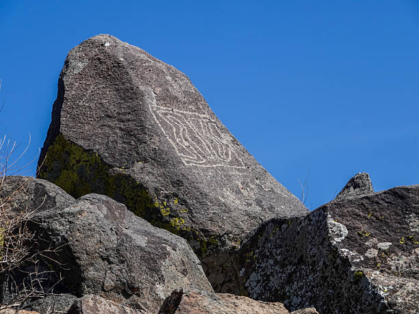 istock Petroglyph, 3 Rivers site New Mexico. 2241613850