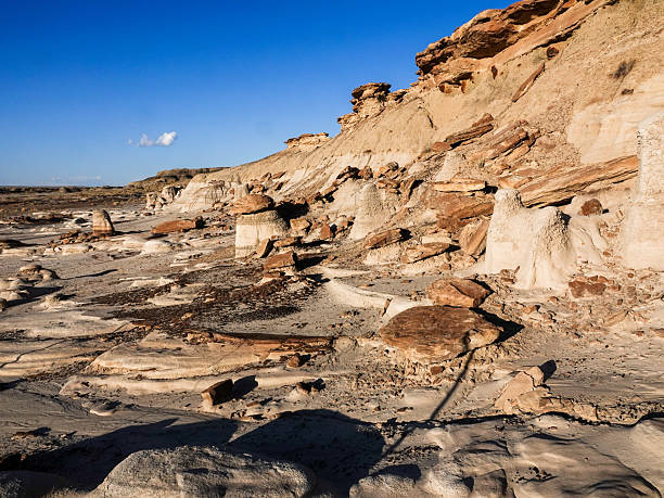 Rock formations and badlands, New Mexico