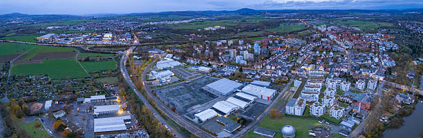 istock Aerial view around the city Giessen 2241631368