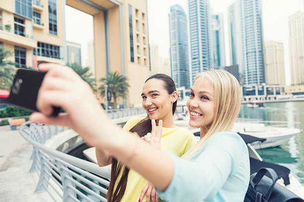 istock Selfie in Dubai Marina 2241632593