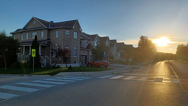 Custom built luxury house in the suburbs of Toronto, Canada.