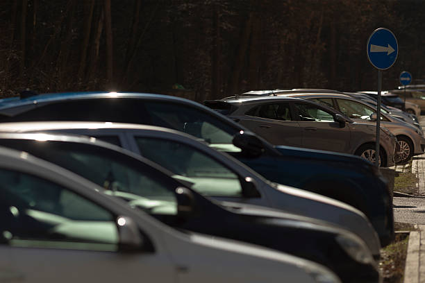 istock closepacked vehicles form narrow passage in urban environment 2241648881