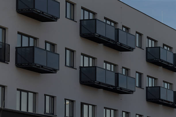 istock minimalist design showcasing sleek black balconies and clean lines 2241654322