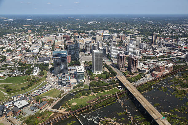 istock Richmond Virginia Skyline Aerial Image 2241656300
