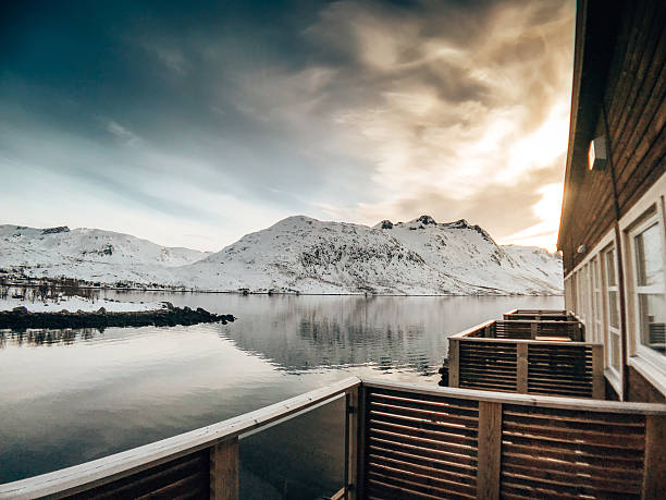 Fishing  A village Reine in Lofoten Islands, Norway