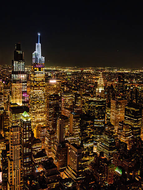 istock Midtown Manhattan cityscape at night 2241664723