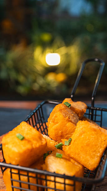 istock Gourmet Fried Yuca Basket 2241683676