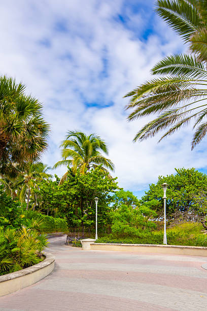 istock Miami Beach walking path pathway along the coastline beach 2241700343