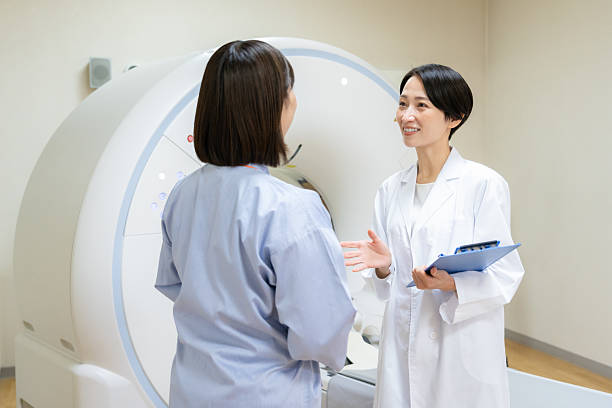 istock A woman undergoing a CT scan 2241717299