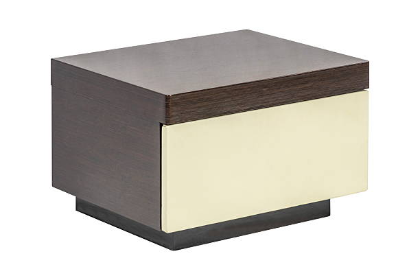 brown white modern furniture bollard