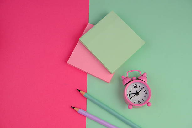istock blank paper next to school tools with no word as a template for text space concept. business and education concept 2241720070