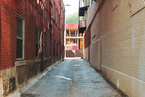 istock narrow street in Montreal 2241720853