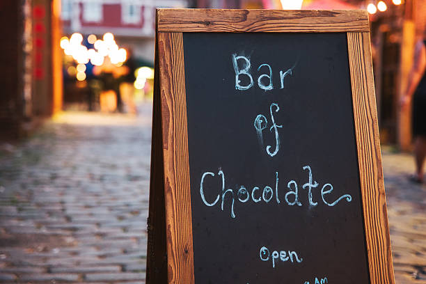 istock street sign of chocolate 2241721008