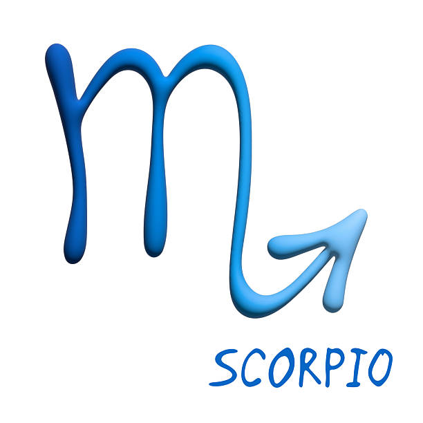 3d scorpio zodiac sign Astrology clipart Element for design