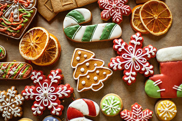 Christmas gingerbread cookies