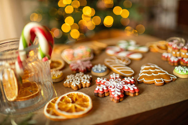 istock Christmas gingerbread cookies 2241757656