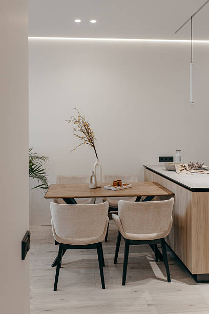 istock Interior of modern kitchen studio in house 2241764243