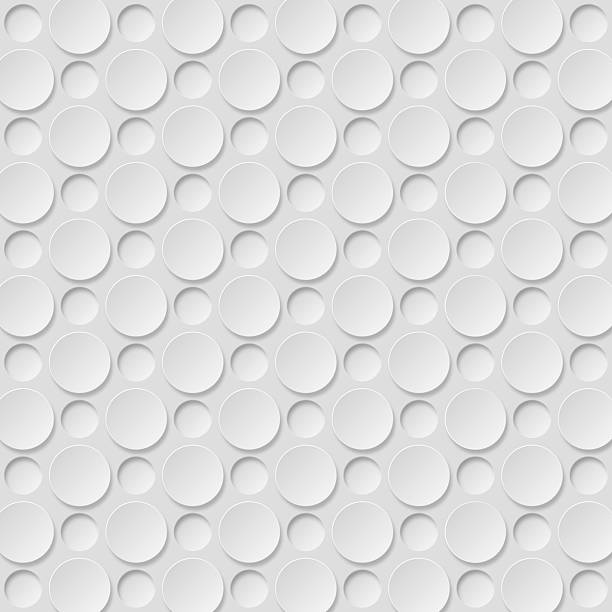 istock A seamless pattern of round shapes providing a modern and stylish design. 2241769587