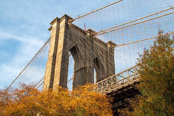 istock A lower view of the Brooklyn Bridge from Brooklyn Bridge Park. 2241770857